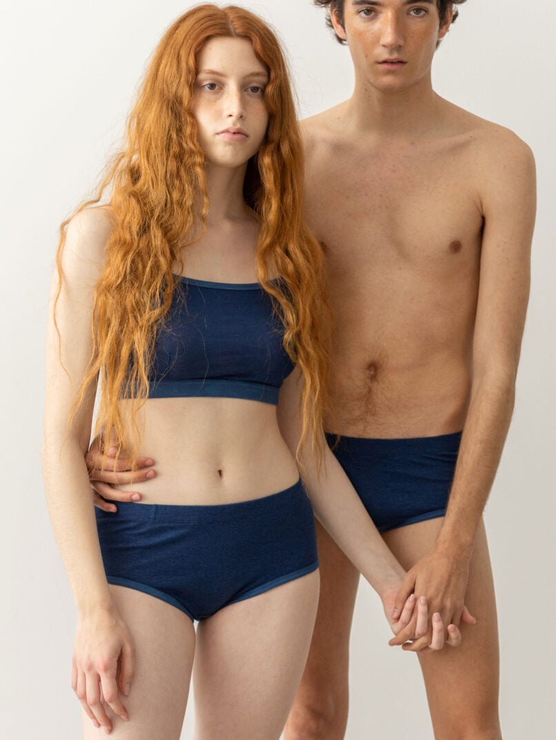 Genderless Briefs Athos Indigo-W