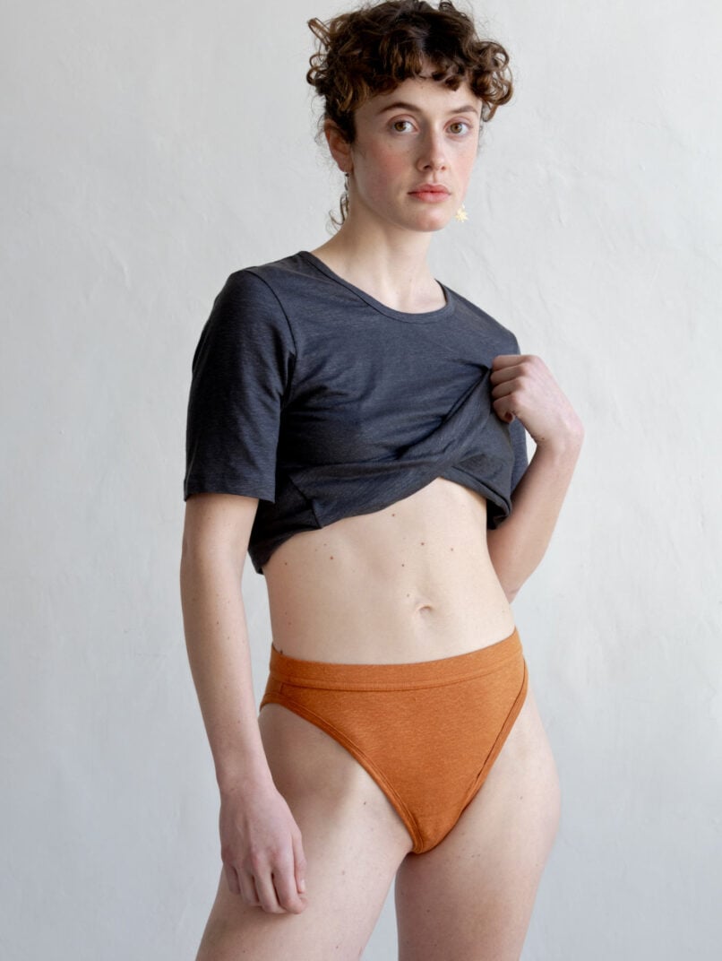 Mini Briefs Celeste Burnt Orange