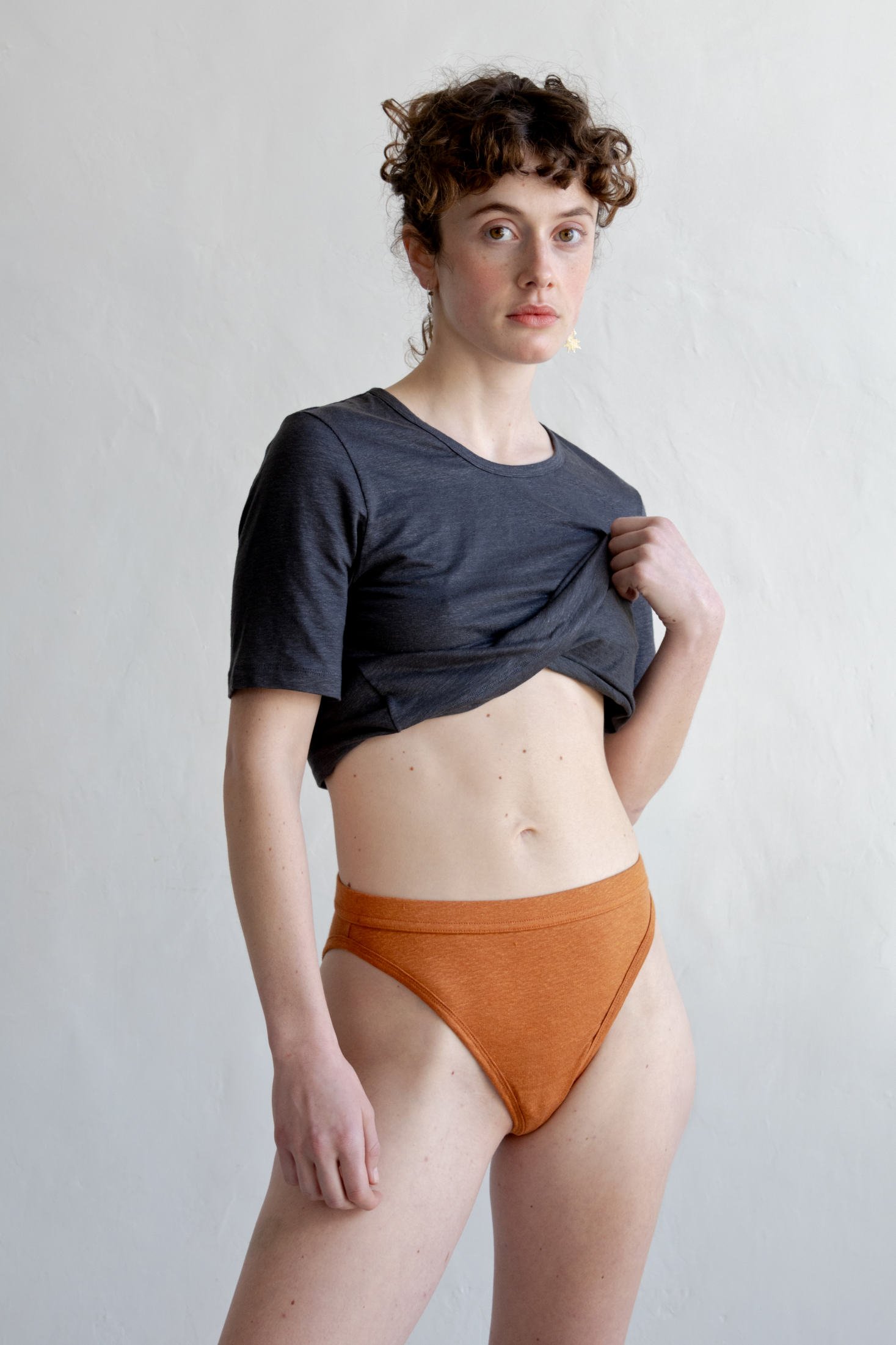 Mini Briefs Celeste Burnt Orange