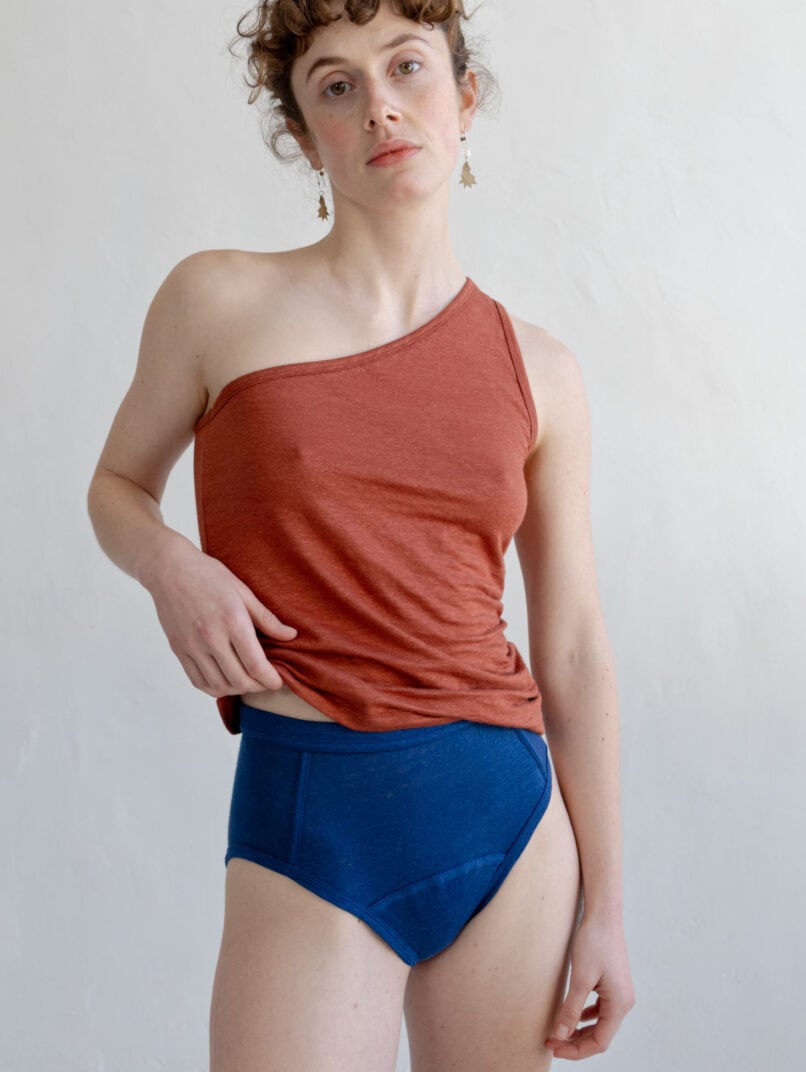 Summer Top Keira Rust