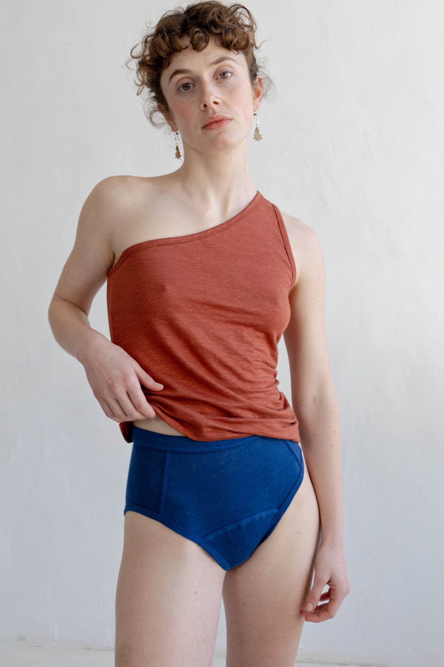 Summer Top Keira Rust