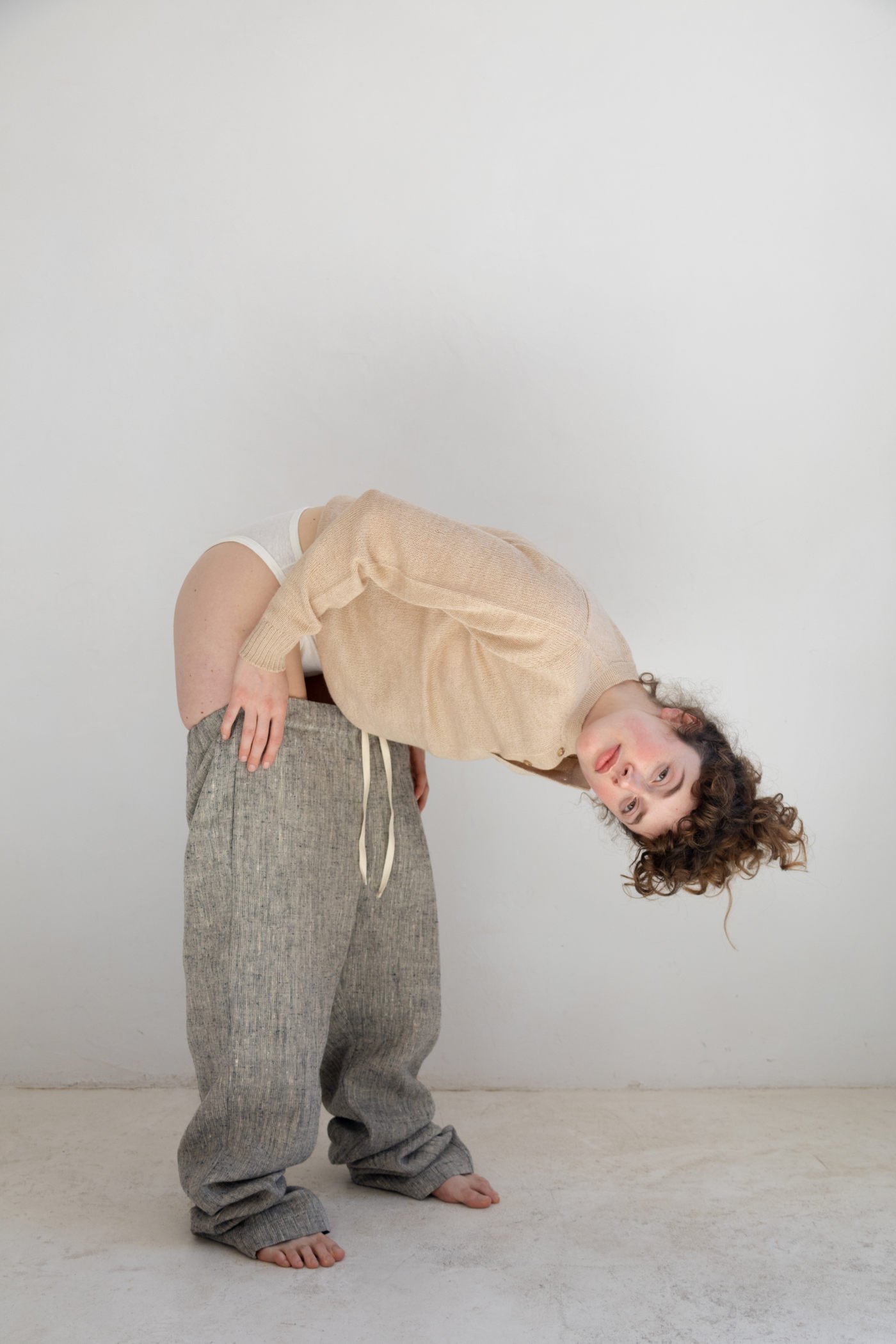 Night & Day Pants Indigo-Ecru-W