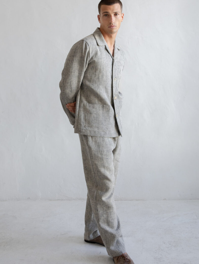 Night & Day Jacket Indigo-Ecru